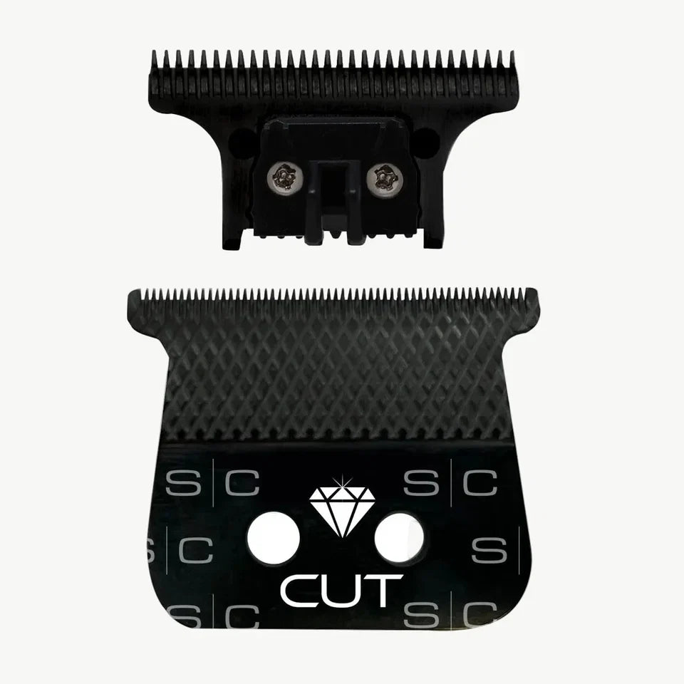 StyleCraft Diamond Cut Black DLC Trimmer Blade and "The One" Cutter — CLIPRONS