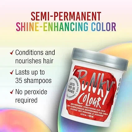 PUNKY COLOUR Semi-Permanent Conditioning Hair Color Fire — CLIPRONS
