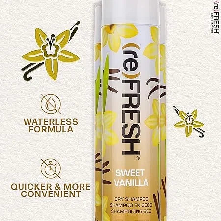 re(FRESH) Sweet Vanilla Dry Shampoo — CLIPRONS