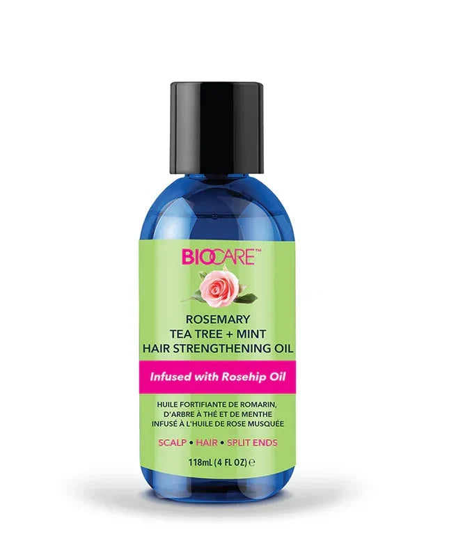Biocare Rosemary Tea Tree + Mint Hair Strengthening Oil — CLIPRONS
