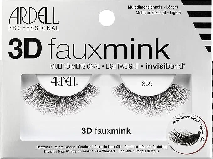 Ardell 3D Faux Mink 859 — CLIPRONS