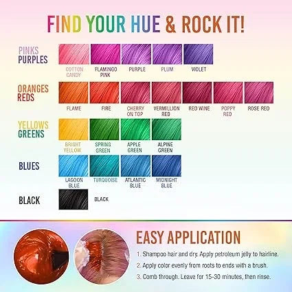 Semi-Permanent Conditioning Hair Color – Flame — CLIPRONS