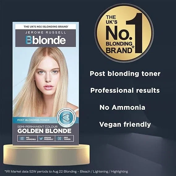 Bblonde Semi-Permanent Golden Blonde Toner — CLIPRONS
