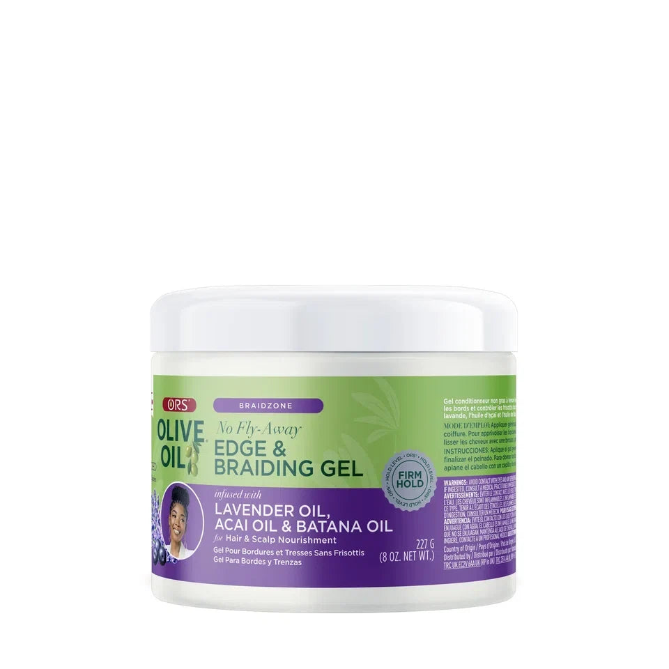 ORS Olive Oil Braidzone Edge & Braiding Gel - 227g — CLIPRONS