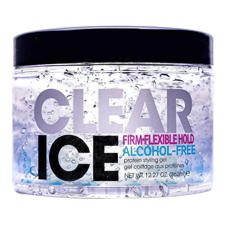 Ampro Clear Ice Firm Flexible Protein Styling Gel - 362ml — CLIPRONS