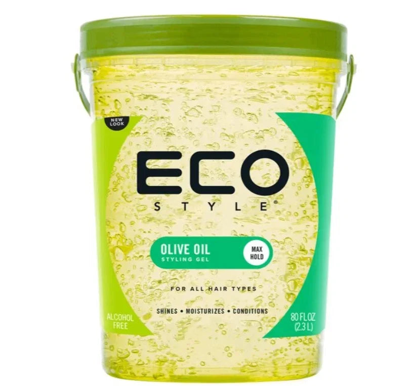 Eco Style Professional Styling Gel Olive Oil Max Hold – 80 oz — CLIPRONS