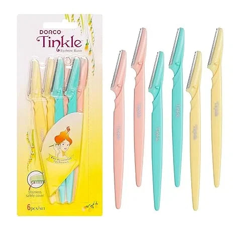 Eden Tinkle Dermaplaning Eyebrow Razors - Pastels — CLIPRONS