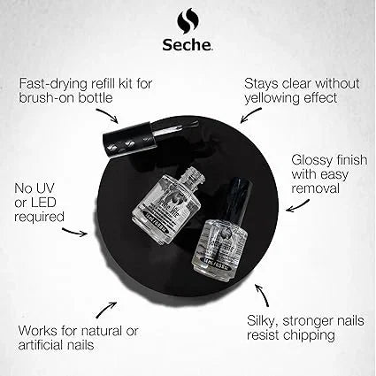 Seche Vite Dry Fast Top Coat Refill — CLIPRONS