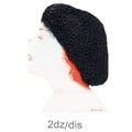Brown Nylon Hair Nets 24’’ Pack of 99 Disposable Hairnets Caps, Elastic Edge — CLIPRONS