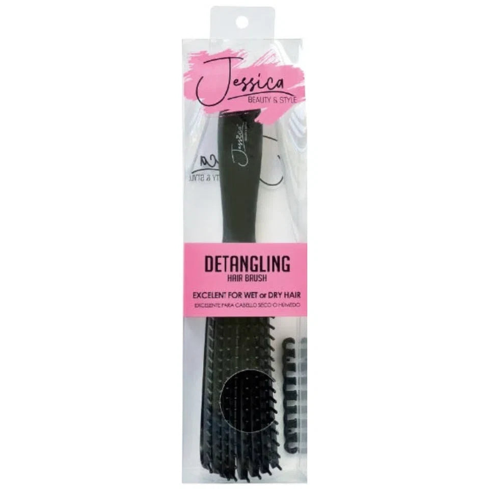 Eden Jessica Detangling Brush - Black — CLIPRONS