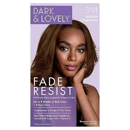 Dark and Lovely Fade Resistant Rich Conditioning Color, No. 391, Brown Cinnamon, 1 ea — CLIPRONS