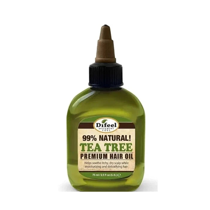 Difeel Premium Natural Hair Tea Tree Oil - 75ml — CLIPRONS