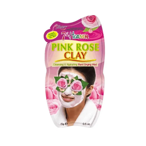 7th Heaven Clay Mask – Pink Rose (15g) — CLIPRONS