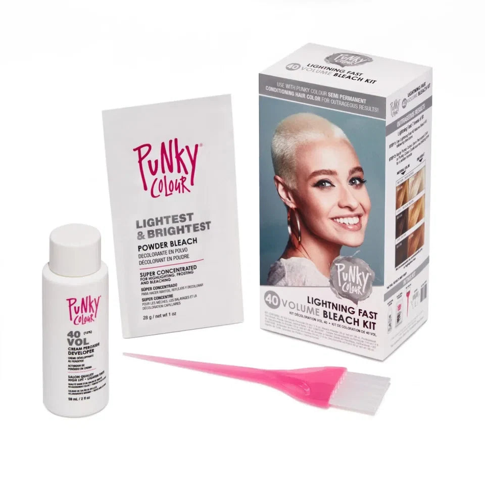 Punky Colour Lightning Fast 40 Volume Bleach Kit — CLIPRONS