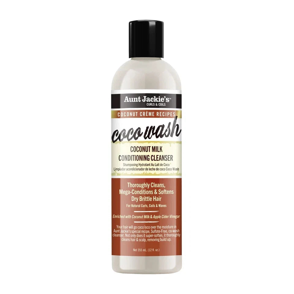 Aunt Jackie's Coconut Milk Conditioning Cleanser - 355ml — CLIPRONS