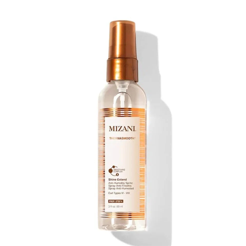 Mizani Thermasmooth Shine Extend Anti Humidity Spritz For Unisex 3 oz Hairspray — CLIPRONS