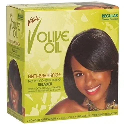 Vitale Olive Oil Relaxer Kit 2App Regular — CLIPRONS