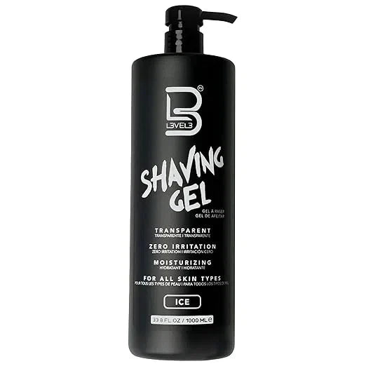 L3VEL3 Shaving Gel - Ice Clear 1L — CLIPRONS