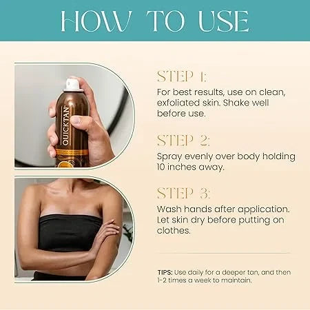 Body Drench Instant Self Tanner Bronzing Spray — CLIPRONS