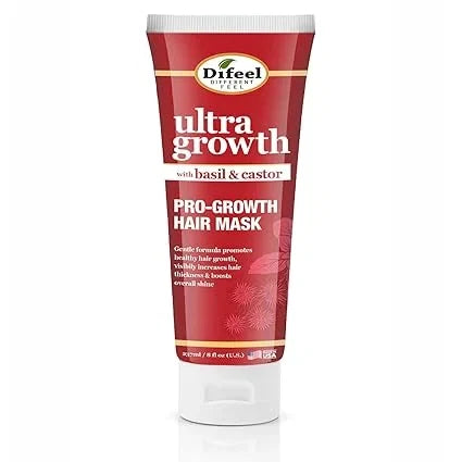 Difeel Ultra Growth Basil & Castor Oil Pro-Growth Hair Mask - 236ml — CLIPRONS