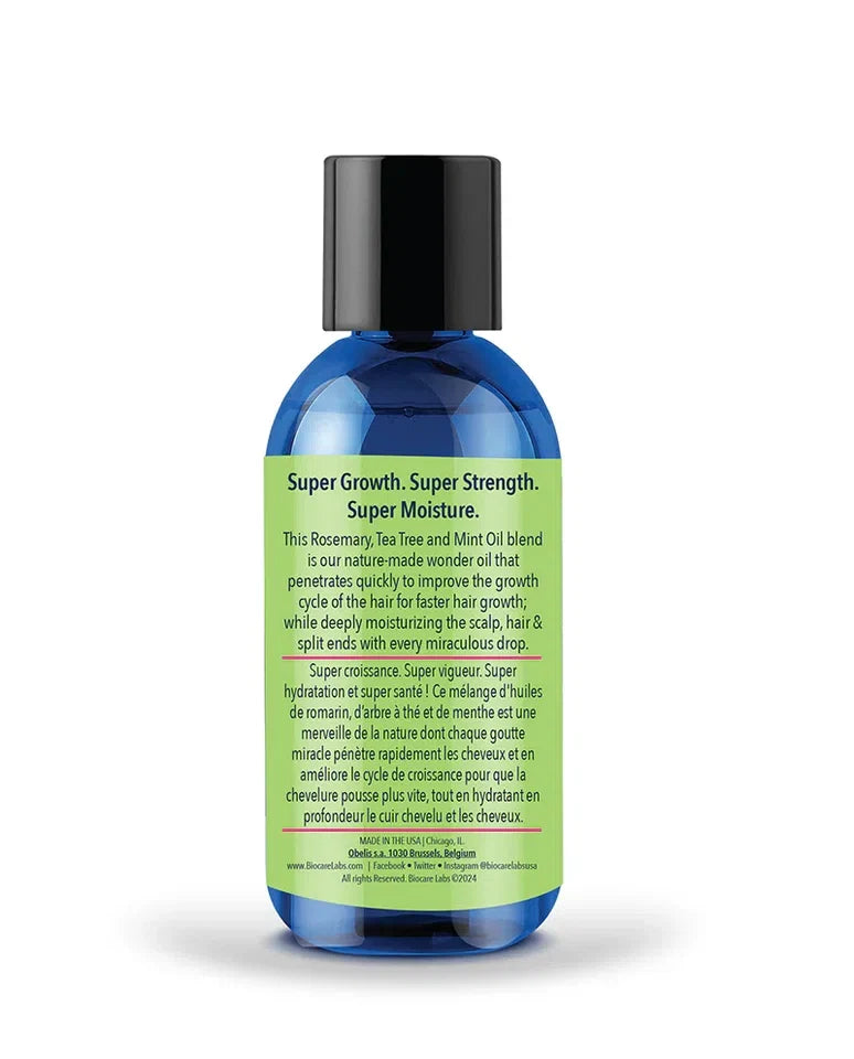 Biocare Rosemary Tea Tree + Mint Hair Strengthening Oil — CLIPRONS