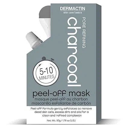 Dermactin Pore Refining Charcoal Peel Off Facial Mask 1.76 oz. — CLIPRONS