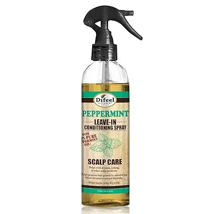 Difeel Scalp Care Leave-In Conditioning Spray with 100% Pure Peppermint Oil - 177ml — CLIPRONS