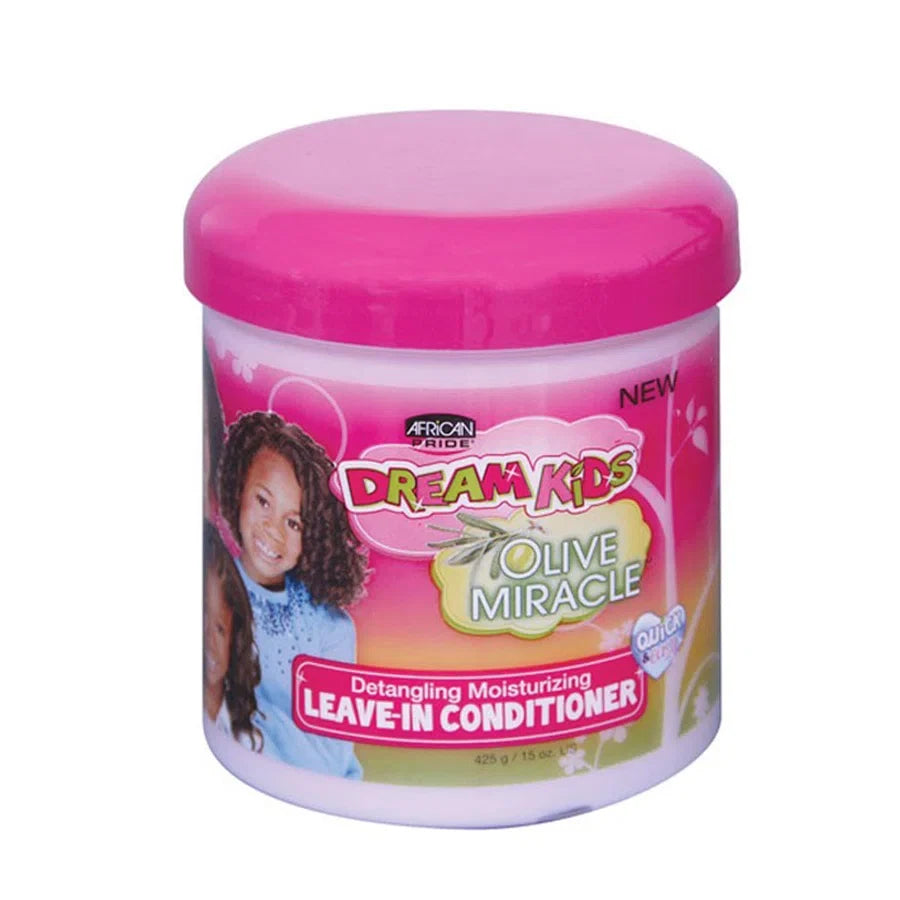 African Pride Dream Kids Olive Miracle Leave-In Conditioner, 15 oz (Pack of 6) — CLIPRONS