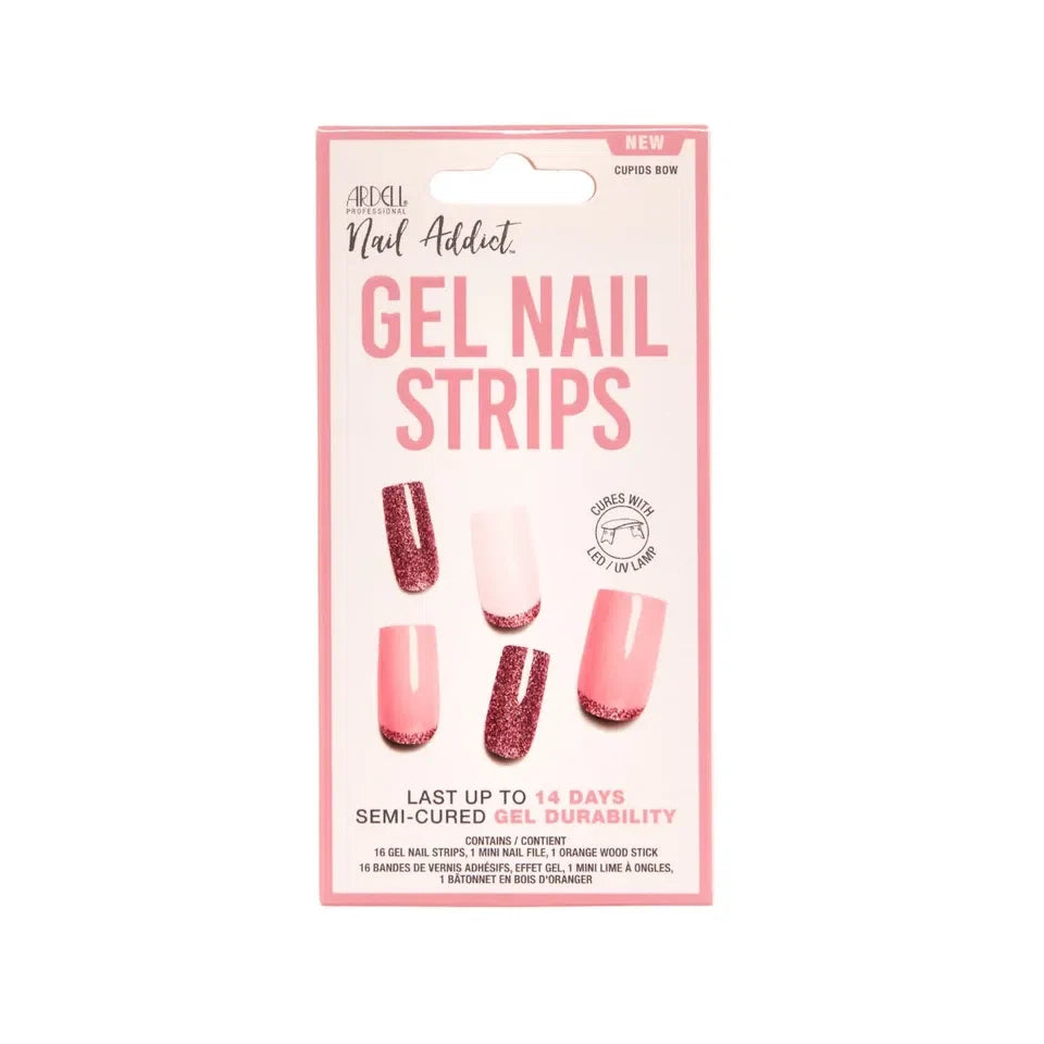 Ardell Nail Addict Gel Nail Strips Cupids Bow — CLIPRONS