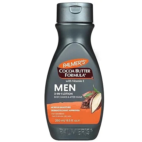 Palmer's Cocoa Butter Formula Men's 3-in-1 Fast Absorbing Face & Body Lotion, 8.5 oz. — CLIPRONS