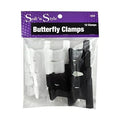 Eden Black & White 2'' Butterfly Clips - 12pcs — CLIPRONS