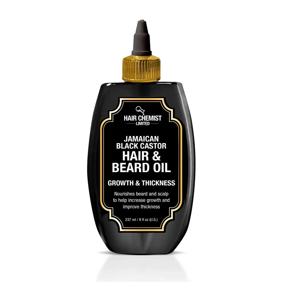 Hair Chemist Growth & Thickness Jamaican Black Castor Hair & Beard Oil - 236ml — CLIPRONS