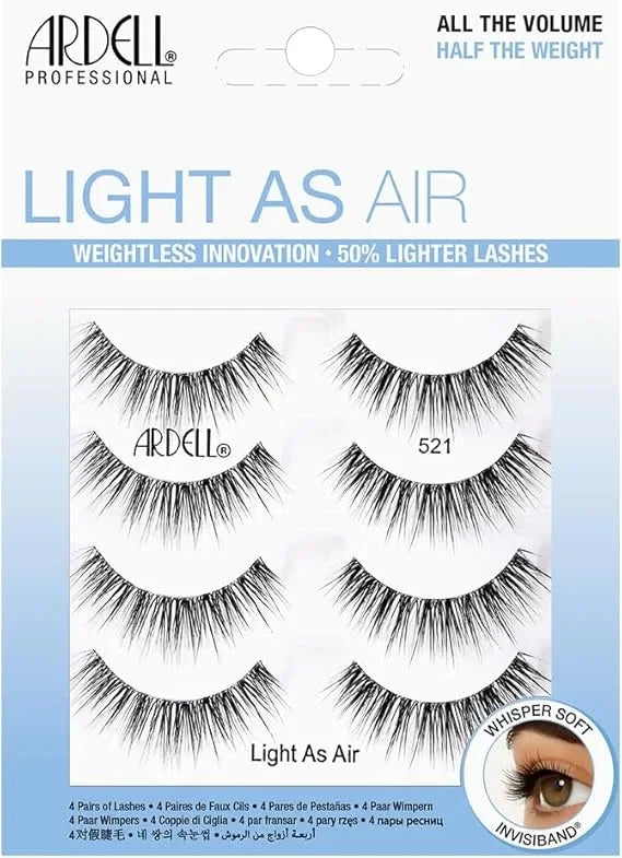 Ardell Light As Air 521 4 Pack — CLIPRONS