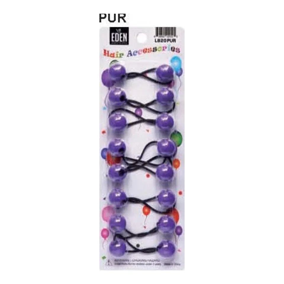 Eden 8pcs Hair Beads – Purple — CLIPRONS