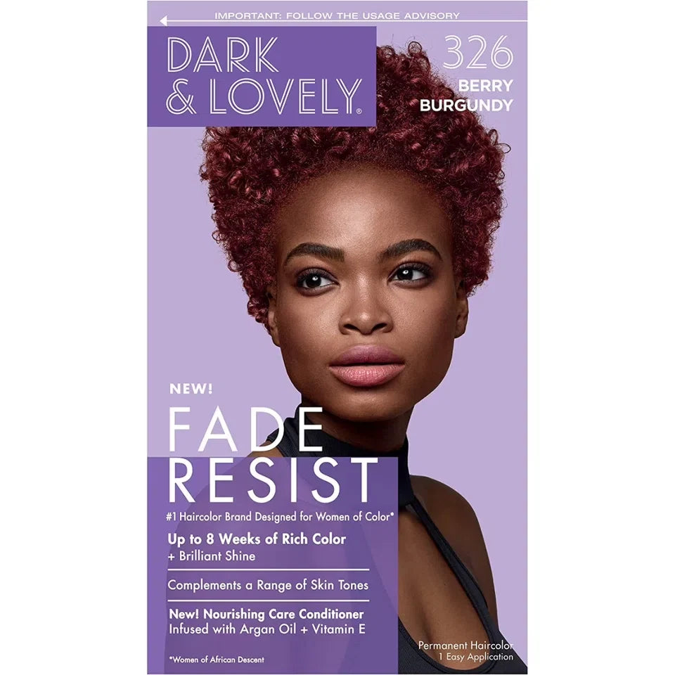 Dark & Lovely Color #326 Berry Burgundy (Pack of 3) — CLIPRONS