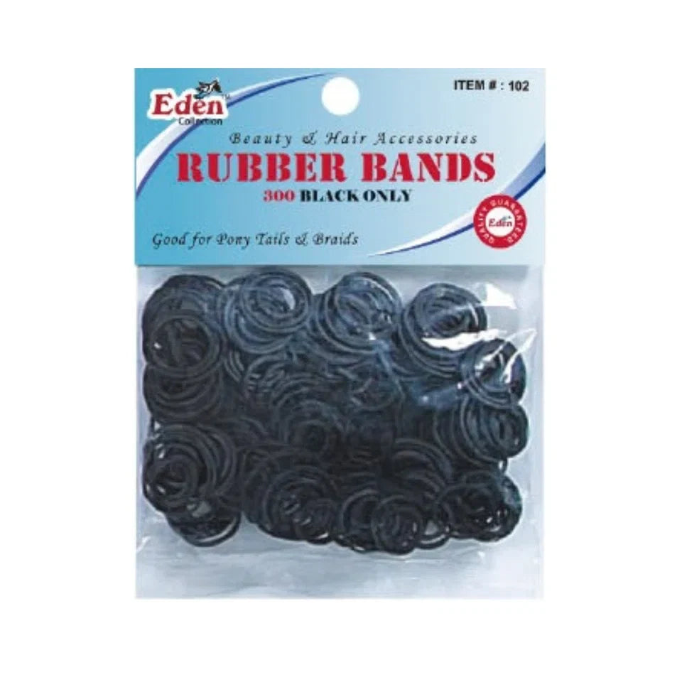 300 Black Rubber Bands 1/2" Small Size – Hair, Office, Crafts, Multipurpose — CLIPRONS