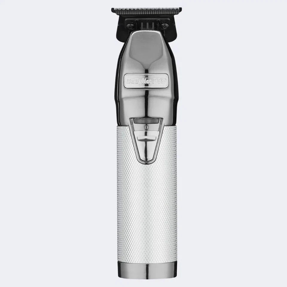 BaBylissPRO SILVERFX Skel Metal Trimmer – Exposed 360° T-Blade, Cord/Cordless, 2-Hr Runtime — CLIPRONS