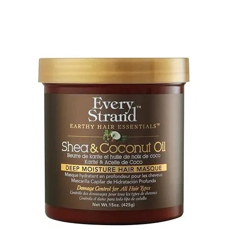 Every Strand Masque Shea & Coconut Oil Deep Moist15 Ounce Jar (443ml) (2 Pack) — CLIPRONS