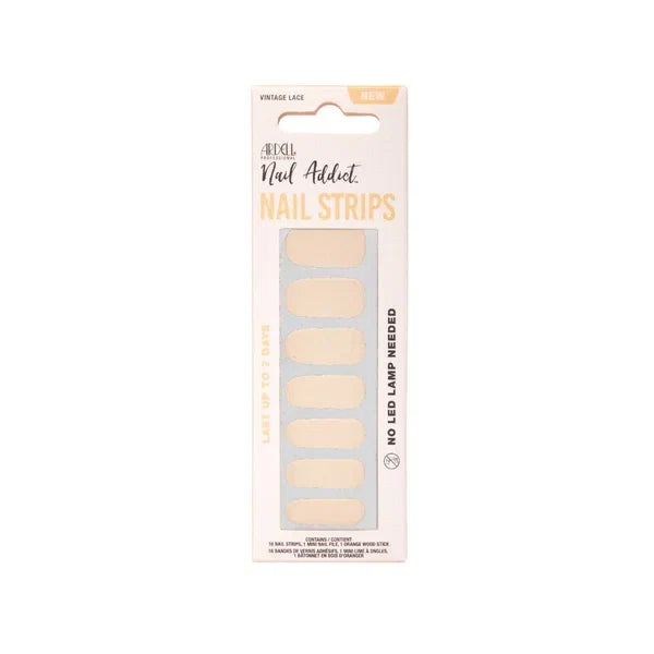Ardell Nail Addict Nail Strips Vintage Lace — CLIPRONS