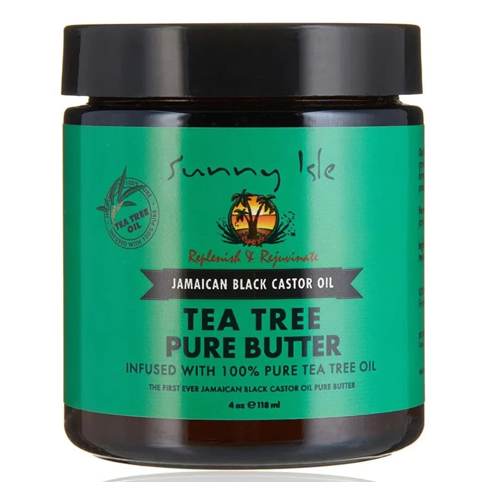 Sunny Isle Jamaican Black Castor Oil Pure Butter with Tea Tree Oil - 118ml — CLIPRONS