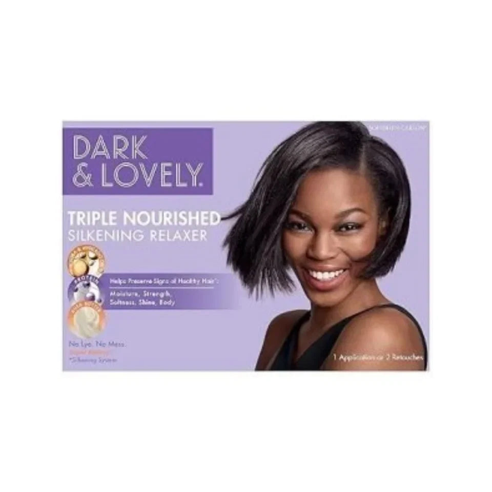 Dark and Lovely Healthy-Gloss 5 No-Lye Relaxer Kit, Super 1 ea — CLIPRONS