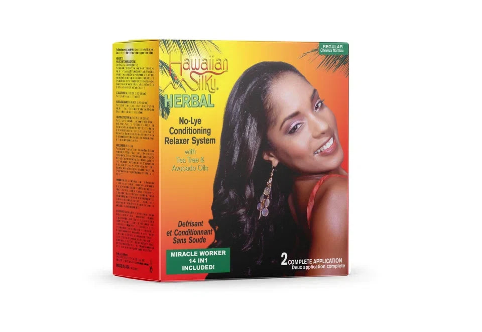 Hawaiian Silky Herbal Relaxer System - Regular 1 Application — CLIPRONS