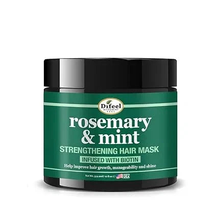 Difeel Rosemary & Mint Strengthening Hair Growth Mask with Biotin - 355ml — CLIPRONS