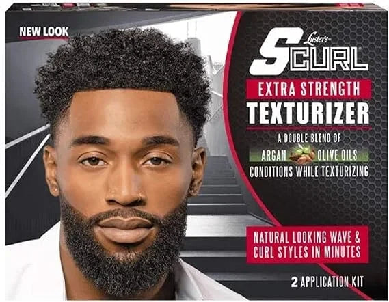 Luster's scurl Texturizer Extra Strength for men 2 applications — CLIPRONS