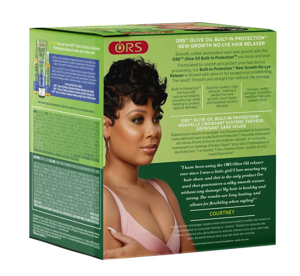 ORS Olive Oil New Growth No-Lye Hair Relaxer - Normal — CLIPRONS
