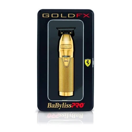 BaBylissPRO GOLDFX Skel Metal Trimmer – Exposed 360° T-Blade, Cord/Cordless, 2-Hr Runtime — CLIPRONS