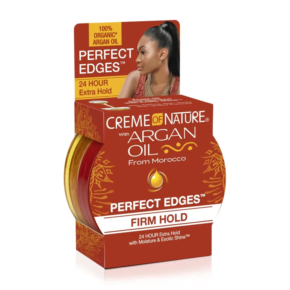 Perfect Edges Hair Gel – 24 Hour Extra Hold with Shine, Infused with Argan Oil — CLIPRONS