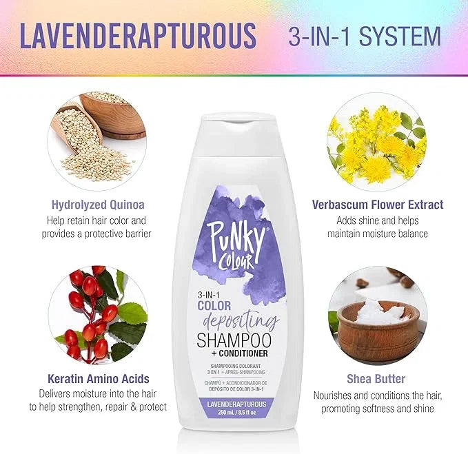 Punky Colour Lavenderapturous 3-in-1 shampoo — CLIPRONS