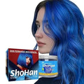 ShoHan Semi Permanent Hair Colour - No Ammonia, No Peroxide, No PPD Hair Color with Keratin - Soft Pastel Colors - Birds of Paradise Hair Colour - Streak - Metrix Temporary Hair Colour - Glossy Hair Tint - (Blue, 1) (125gram) — CLIPRONS
