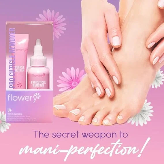 Flowery Pro Cuticle Remover Kit — CLIPRONS